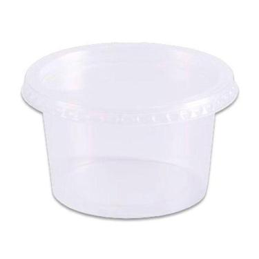 Imagem de Pote Redondo 250ML Com Tampa Cristal Pacote com 24 unidades Prafesta