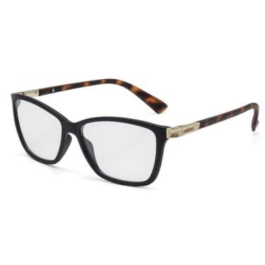 Imagem de Armação Óculos Colcci Patti C6079ack53 Preto Fosco, Preto