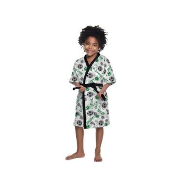 Imagem de Roupão de banho infantil atoalhado lepper menino estampado 2, Show de 