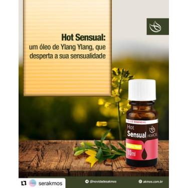 Imagem de Hot sensual óleo essencial de ylang ylang akmos