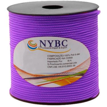 Imagem de Fio Náutico 2.5 Mm - Rolo C/ 100 Metros - Nybc, Roxo Nº: 218