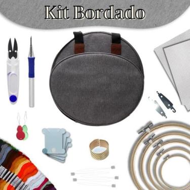 Imagem de Bastidores De Madeira - Kit Completo Para Bordado - Nybc 01vr