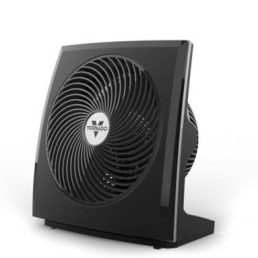 Imagem de Vornado Ventilador circulador de ar 673T para toda a sala com cabeça giratória, 3 configurações de velocidade, inclinação ajustável, controle manual, ação de vórtice exclusiva, pás de ventilador