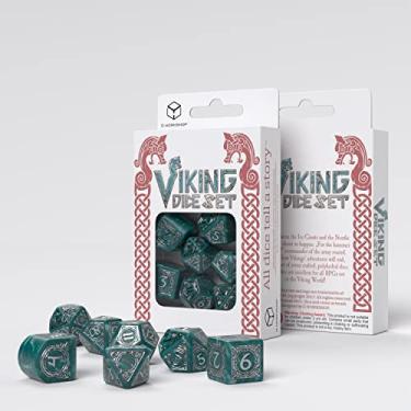 Imagem de Conjunto de dados RPG Viking Mjolnir