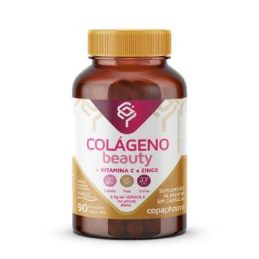Imagem de Colágeno Beauty Verisol + vitamina C e zinco 90 Cápsulas - Copapharma