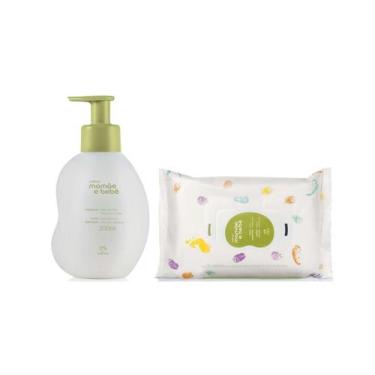 Imagem de Mamãe e Bebê Loção Hidratante + Lenço c/ Fragrância 50fls - Natura