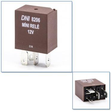 Imagem de Mini Relé Auxiliar Clio Laguna Logan Megane Sandero Scenic Trafic - DN