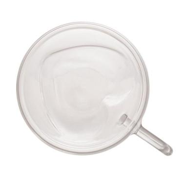 Imagem de Conjunto 2 Xícaras P/Chá Dupla Parede de Vidro Heart Lyor, Transparent