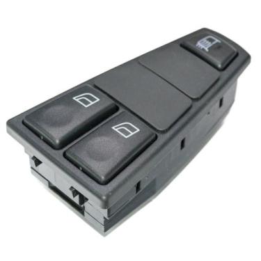 Imagem de Botão Vidro Elétrico Volvo FH12 FM12 NH12 Com Desembaçador Retrovisor 
