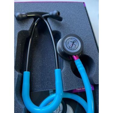 Imagem de Estetoscópio Littmann Classic III 5872 Turquesa Smoke - 3M - 3M - Litt