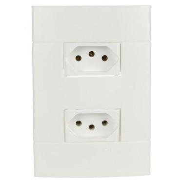 Imagem de Conjunto de 2 Tomadas 2p+t 10a 250v - Schneider Electric