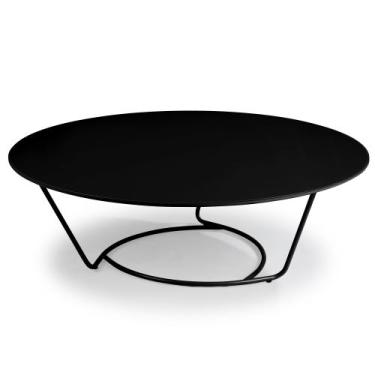 Imagem de Mesa de Centro Verbena Aço Carbono Preto - Drop mobiliário
