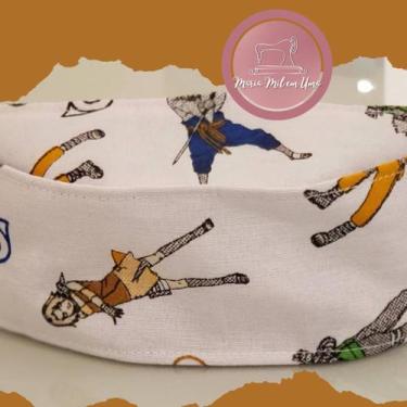 Imagem de Máscara de proteção respiratória não profissional de tecido naruto - M