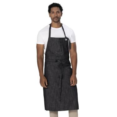Imagem de Chef Works Avental unissex Corvallis Chefs, Preto, Tamanho Único
