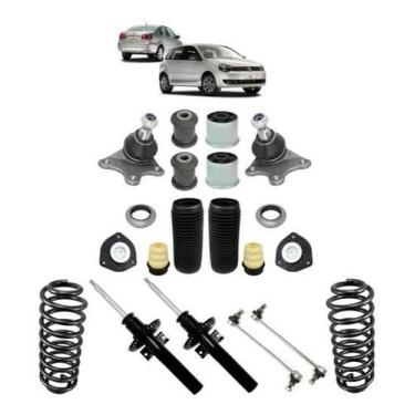 Imagem de Kit Do Amortecedor Dianteiro Volkswagen Polo 2003 2004 2005 - Qualykit