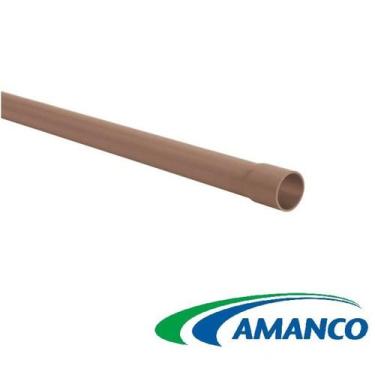 Imagem de Tubo Pvc Marrom Soldável 20mm 1/2'' Água 6 Metros Amanco