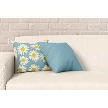 Imagem de Kit 2 Almofadas Com Enchimento White Daisys - Core Decore