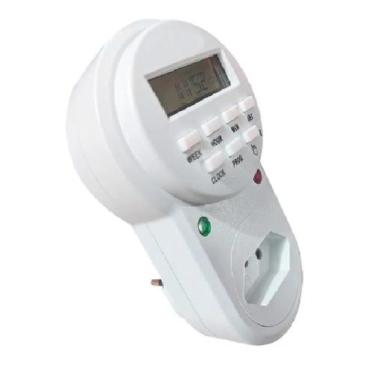 Imagem de Timer Digital Temporizador Ideal Para Ligar E Desligar Aparelhos Elétr