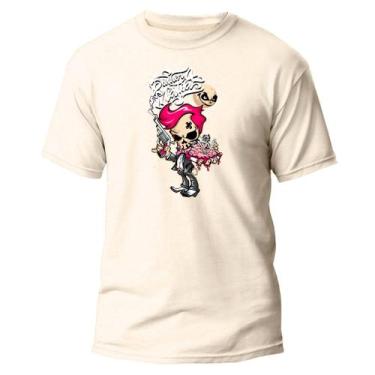 Imagem de Camiseta Básica Algodão Premium Estampa Digital Gaara Skull - NoBrand,