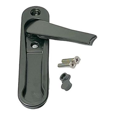 Imagem de Fecho Concha Alavanca Cremona P/ Porta De Correr Pvc Preto - celsus