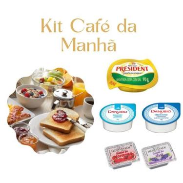 Imagem de Kit 120 Blister Sache Manteiga Geleia Requeijão Cream Cheese - Preside