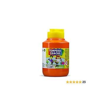 Imagem de Tempera guache acrilex 250ml cores
