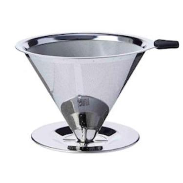 Imagem de Coador Filtro Café Aço Inox Reutilizável - Original - TAM 102(M) - Uni