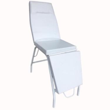 Imagem de Maca Estética Branca  3 posições para depilação - versiani Móveis 