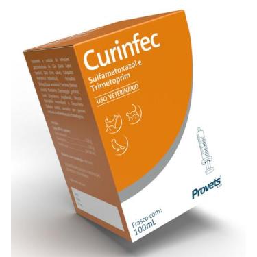 Imagem de CURINFEC 100ML Tratamento contra Infecção Intestinal Em Cães Gatos - P