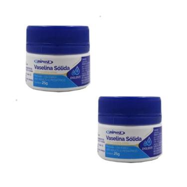 Imagem de Kit 2 Vaselina Sólida Gel 25g Lubrificante E Hidratante - Uniphar