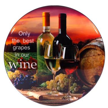 Imagem de Luminoso de Parede Vinhos Retrô Vintage para Bar, Garagem, Churrasqueira, Espaço Gourmet