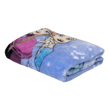 Imagem de Cobertor Raschel Plus Juvenil Disney Frozen 1,50 M X 2,00 M Az/Cd Azul