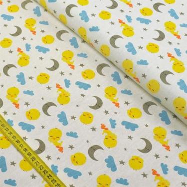 Imagem de Tecido Estampado para Patchwork - Warner Bros: Looney Tunes Baby Piu P