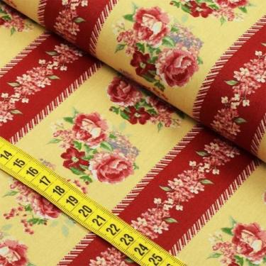 Imagem de Tecido Estampado para Patchwork - Nordic Spring : Listrado Compose Ama