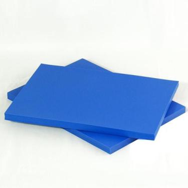 Imagem de Capa PP LIsa A4 Azul Royal 50 folhas - Mares
