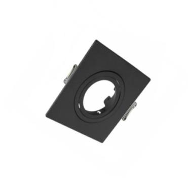 Imagem de Spot de Embutir Dicroica Quadrado MR16 Face Plana Preto - MOON
