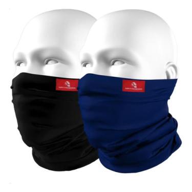 Imagem de Kit 2 Mascaras Bandanas Matadeira Buff Tubneck Ciclismo Motociclista, 