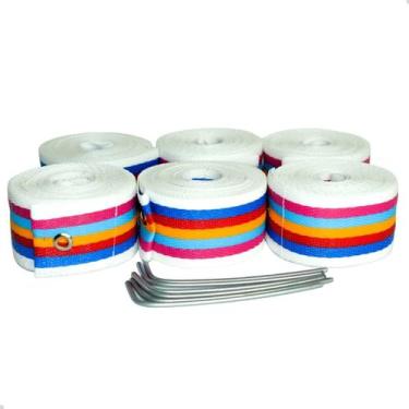 Imagem de Faixa de Marcação Quadra de Voley Kit Sports Mania, Colorida