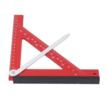 Imagem de Conjunto de Esquadro de Carpinteiro, Esquadro de Carpinteiro, Esquadro de Carpinteiro, Transferidor Multifuncional para Projetos de Marcenaria