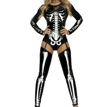 Imagem de Fantasia sexy de esqueleto elegante, Preto, Large/X-Large