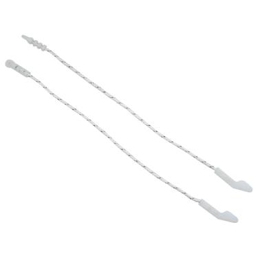 Imagem de Cabo de substituição para porta de lava-louças 154578801 para AP3958767 PS1524995 compatível com máquinas de lavar louça Elec-trolux Frigi daire Gibson Kelvinator Wes tinghou-se (pacote com 2)