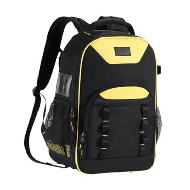 Imagem de Fenteer Mochila de Ferramentas de Eletricista Mochila Resistente Bolsa de Ferramentas Trabalhador Técnico