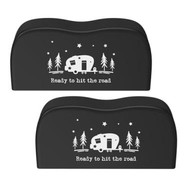 Imagem de RVINGPRO Capas para Pneus de Rv de Eixo Duplo, Capas para Pneus de Reboque, Pacote com 2, Serve para Pneus de 30" A 33" de Diâmetro, Pvc Espesso À Prova D'Água e Anti-Uv, Capas par (2 Pcs 30"-33" De D