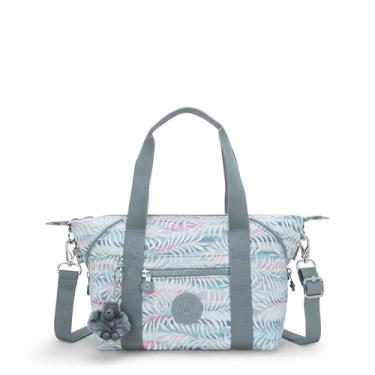 Imagem de Kipling Bolsa feminina Art Mini Prt, Folhas de palmeira, 15.25''L x 8.25''H x 7.25''D, Kipling Bolsa feminina Art Mini Prt