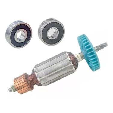 Imagem de Induzido + Rolamento Para Politriz Bosch 1366 Gpo 12e 110v - bolte