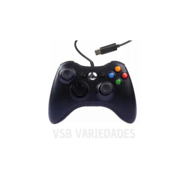 Imagem de Controle Compativel Para Xbx Com Fio Joystick Tv/pc/android - KP