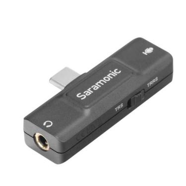Imagem de Interface de áudio p2 com entrada usbc - SARAMONIC