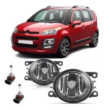 Imagem de Par Farol De Milha Universal C3 Picasso 2013 2014 2015 + Lâmpada