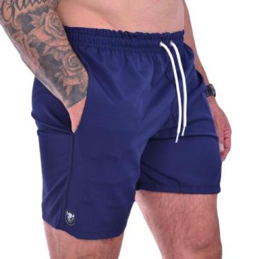 Imagem de Short Masculino Treino Dry Fit Mauricinho Sarja Premium Tectel Liso - 