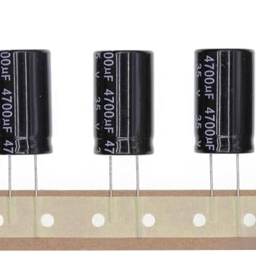 Imagem de 10PCS 35V 4700UF Capacitor eletrolítico de alumínio plug-in 18x30 18 * 30mm 35 Volt 4700 UF